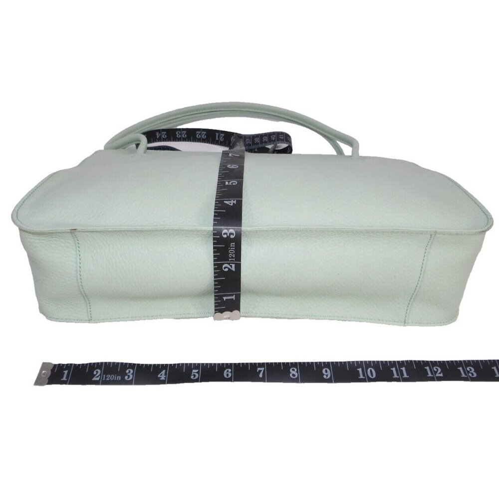 Monsac Light Green Satchel - Picture 7 of 8